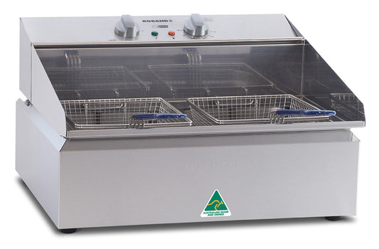 Roband Single Pan/Double basket fryer 11lt - F111