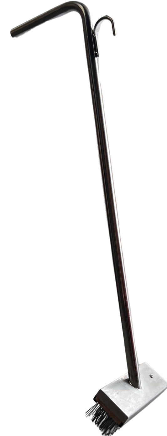 Stainless Steel Hangle Wire Brush Grill Scraper-GBP0001