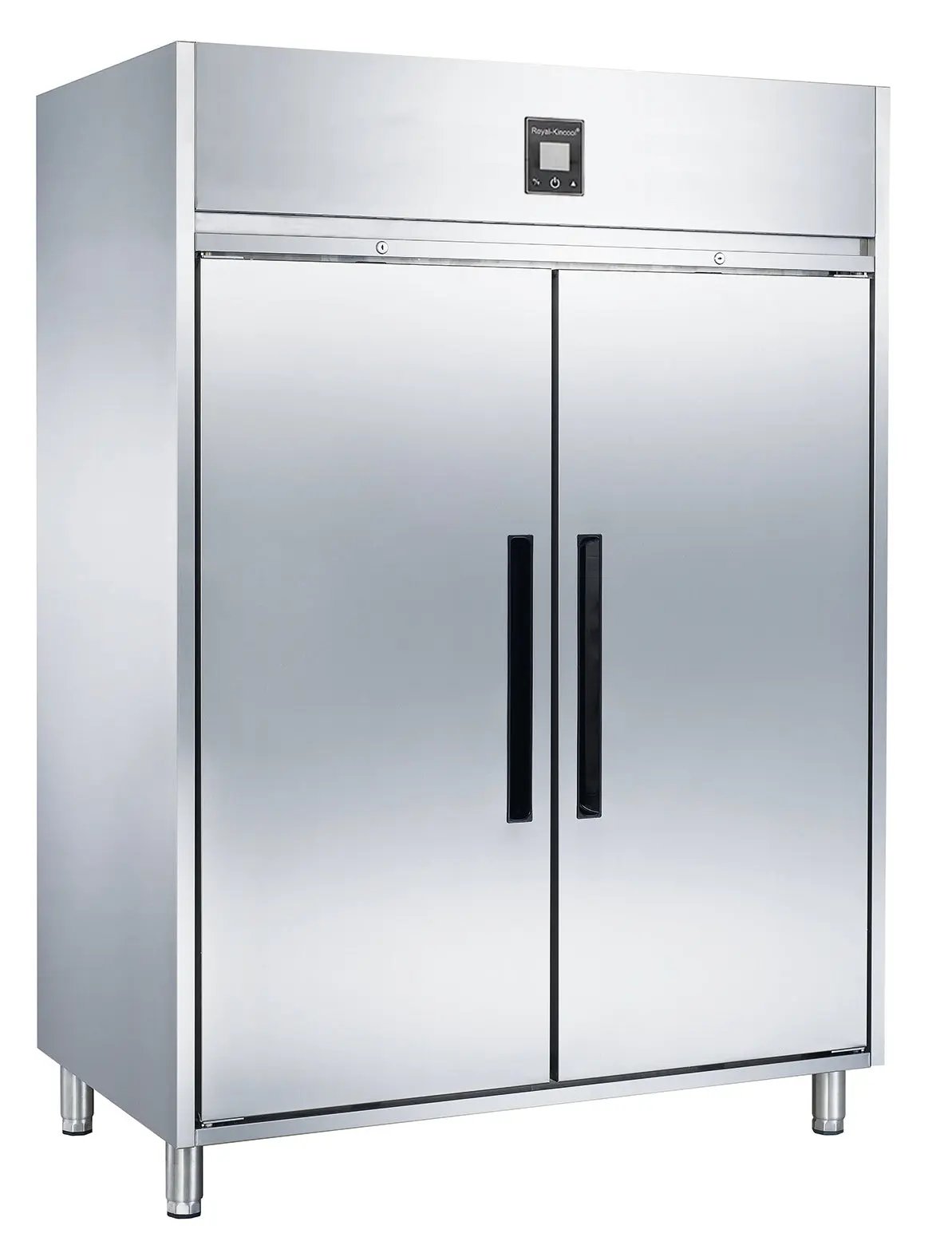 Glacian Stainless Steel Upright 2 Door Freezer - GUF2140 I.C.E