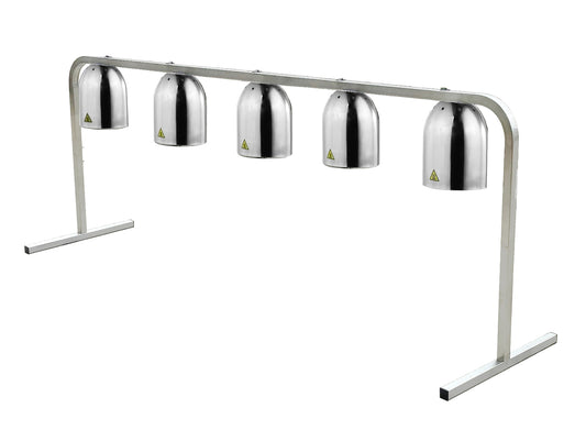 Quintuple Benchtop Heat Lamp-HLB0005