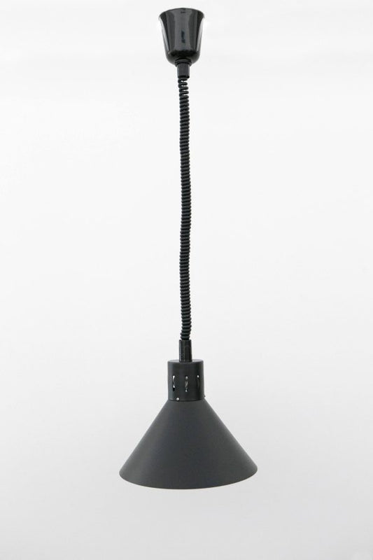 I.C.E Heat Lamp Matte Black Venus - HLD0001B