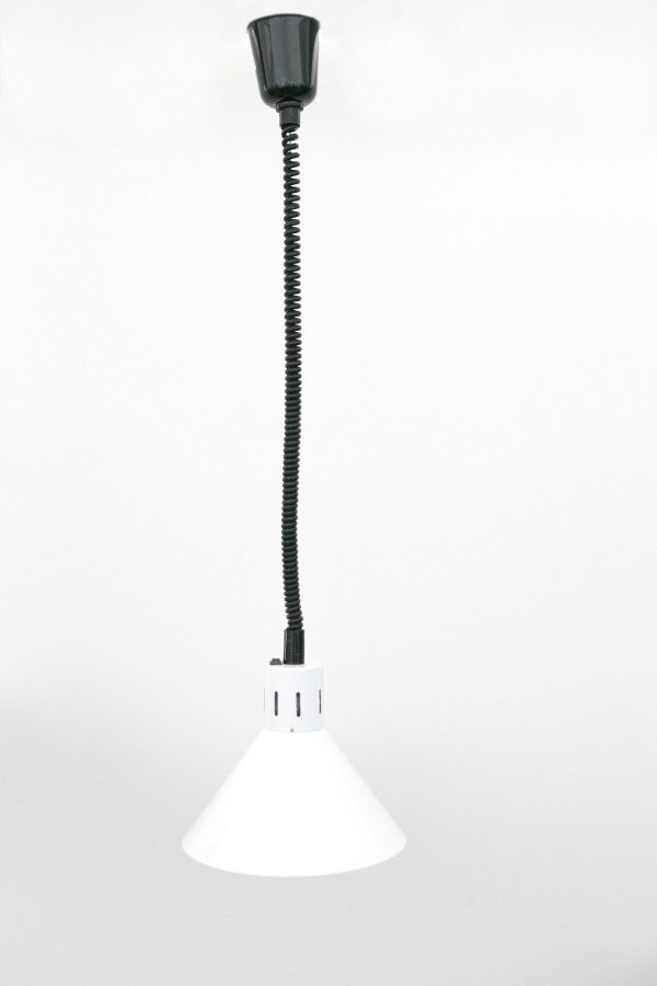Anvil Heat Lamp Matte White Venus - HLD0001W