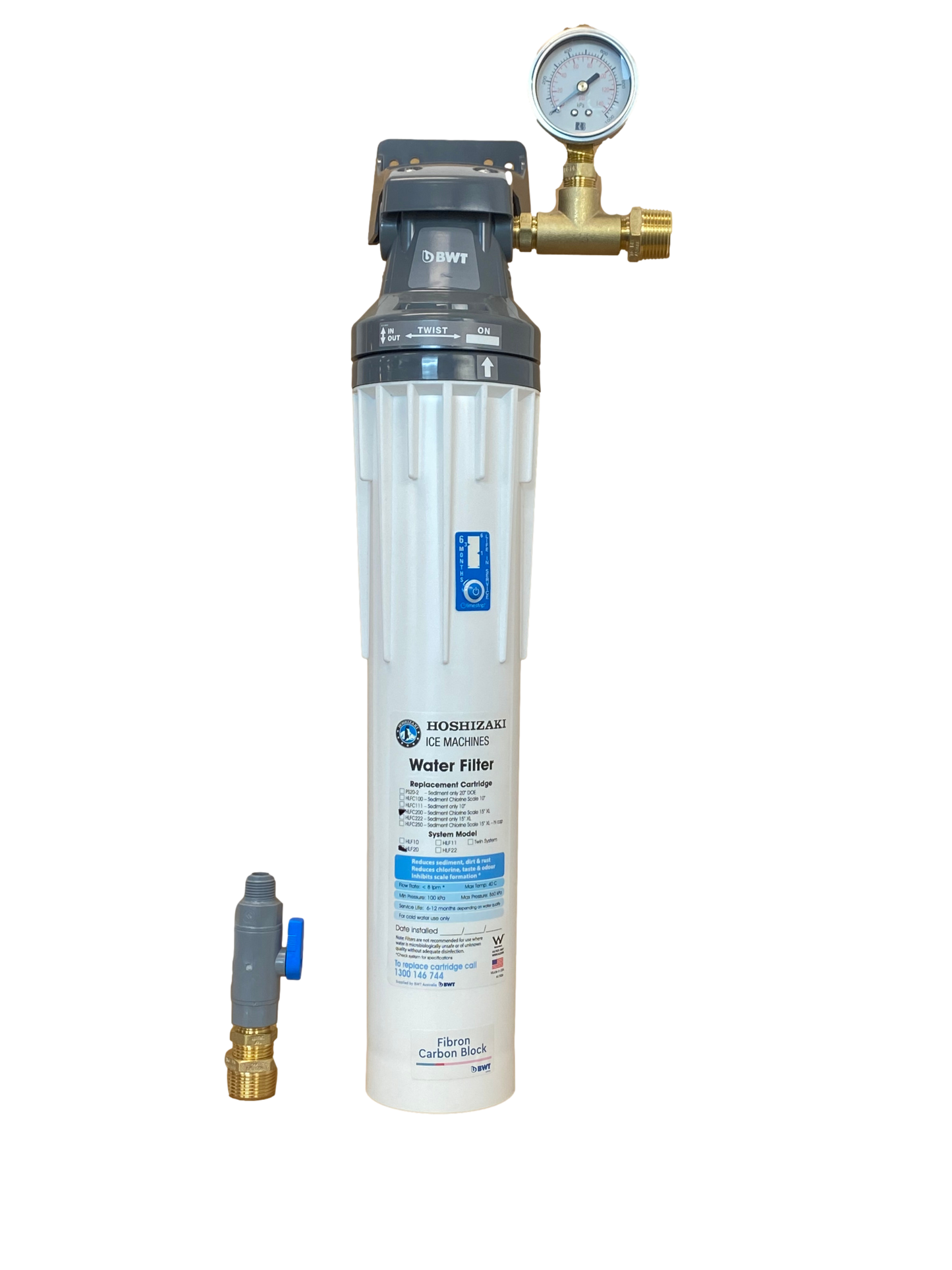 FILTER SYSTEM HLF32G W/GAUGE
