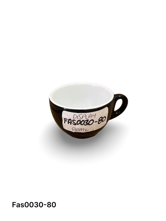 BROWN ESPRESSO CUP 80ML