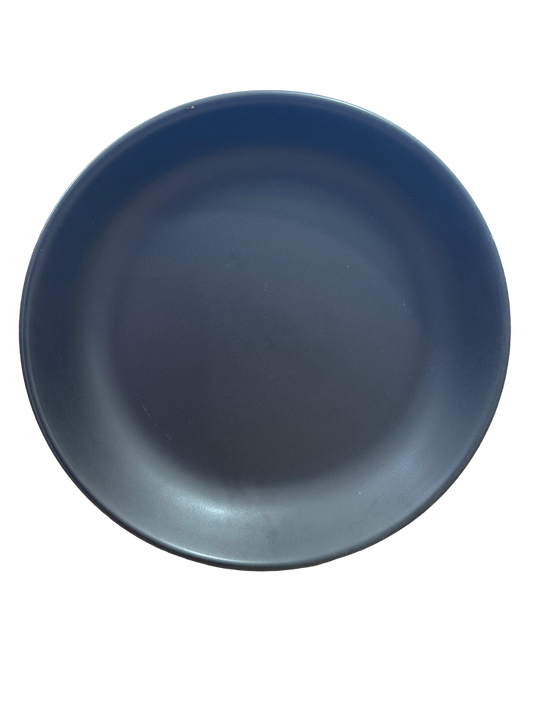 BLACK-9" RICE PLATE