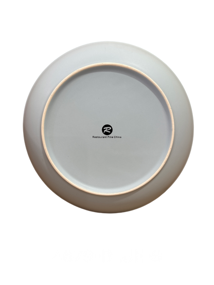 BLUE-9" RICE PLATE