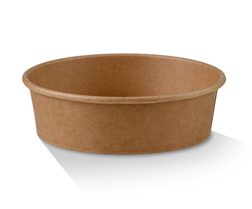 Salad Bowl 16-42oz - 300 pcs - PLA Coated Kraft