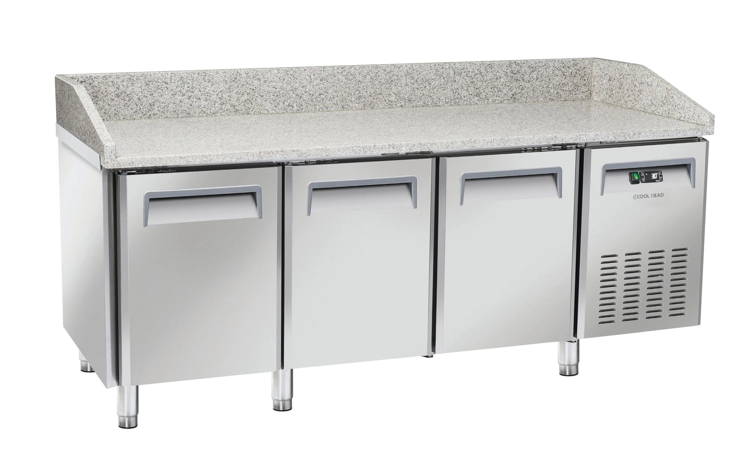 Saltas Marble Top Pizza Fridge 3 Door - MPB0030 I.C.E