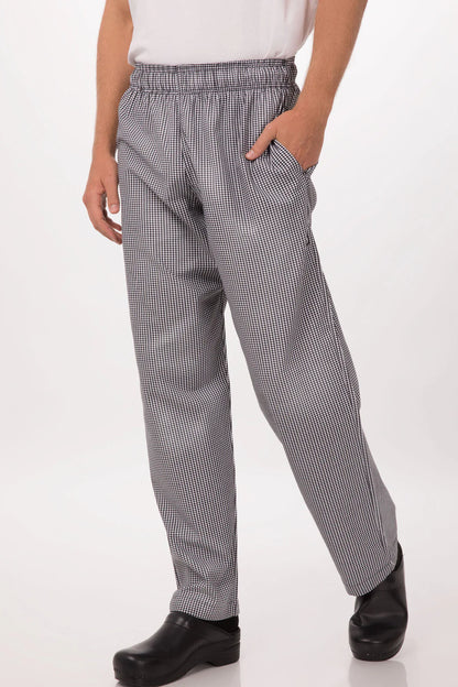 Essential Men's Baggy Zip-Fly Chef Pants