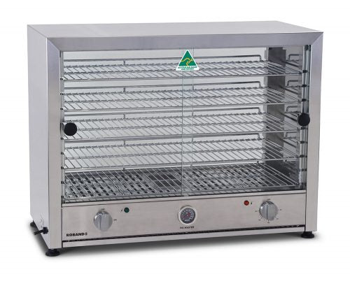 Roband Pie Warmer, 50 Pies, Glass Doors Both Sides
