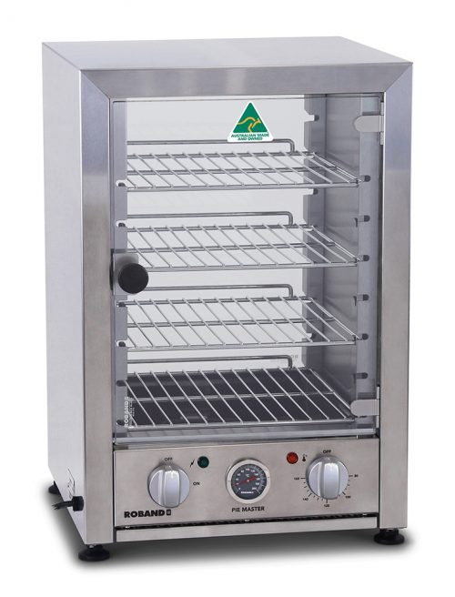 Roband Pie Warmer, 25 Pies, Hinged Door, Internal Light