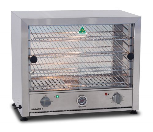 Roband Pie Warmer Glass Doors Both Sides, Internal Light