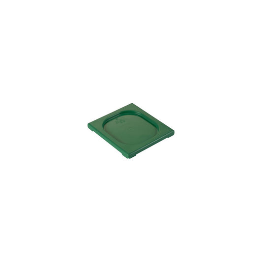 PPL-16GN Inox Macel Gastronorm Lid Polypropylene 1/6 Size Green Tomkin Australia Hospitality Supplies