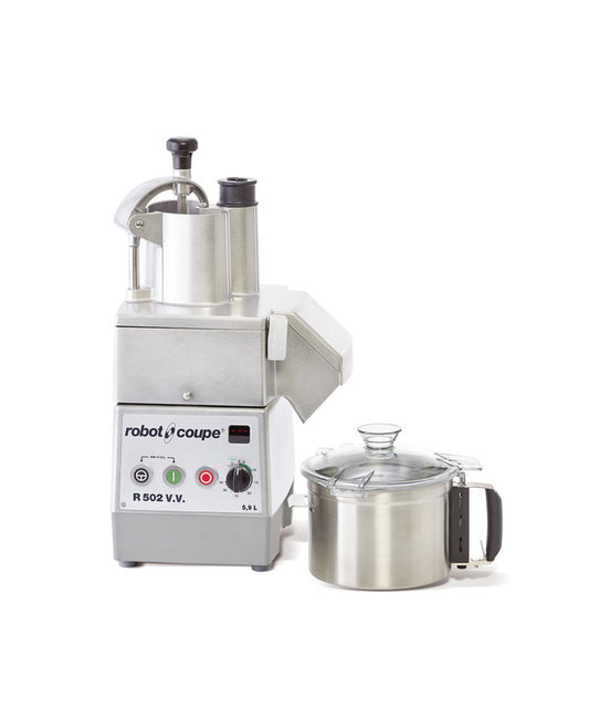 Robot Coupe R502 V.V. - Variable Speed Cutter Mixer and Vegetable Preparation Machine