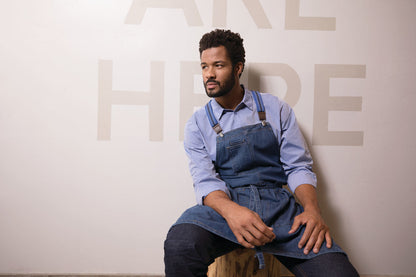 Modern Chambray Men's Dress Shirt