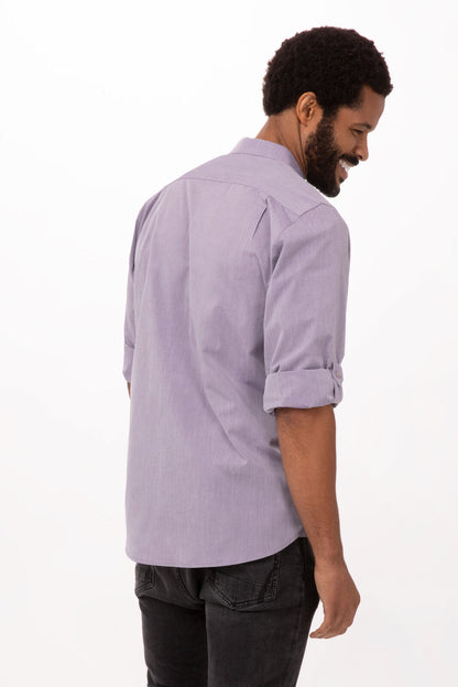 Modern Chambray Men's Dress Shirt
