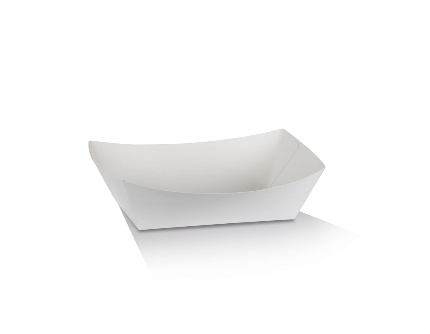 White Cardboard trays Small - Extra large