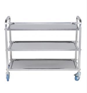 I.C.E Stainless Steel 3 Tier Trolley - TRS0003