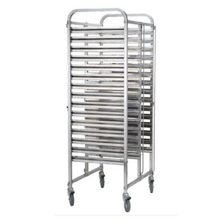 I.C.E Stainless Steel 2 X 15 Tier GN Trolley - TRS2015