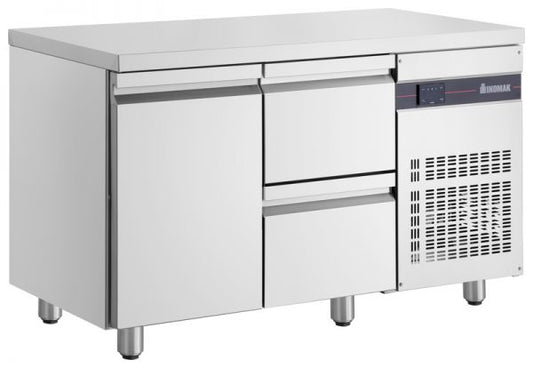 Inomak Under Bar Fridge 1 Door 2 Drawers - UBD2000