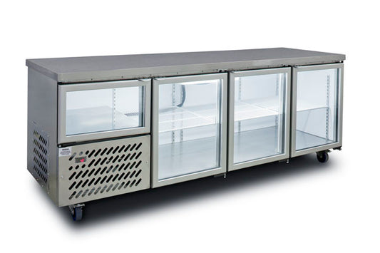 Glass Under Bar 3 1/2 Doors