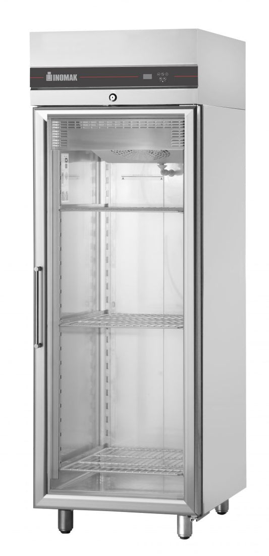 Inomak Single Door Upright Glass Door Freezer 654L - UFI2170G