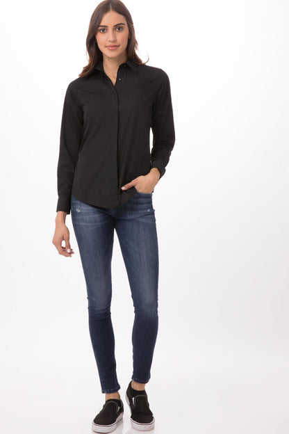 Basic Women's Dress Shirt  - Default Title