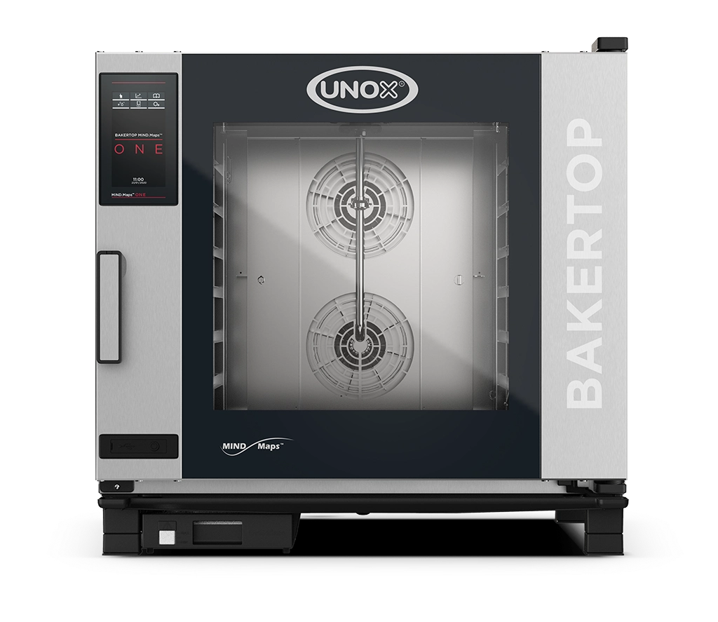 Unox BAKERTOP MIND.Maps ONE – 600x400 Electric Combi Oven Steamer (4, 6 or 10 Tray)
