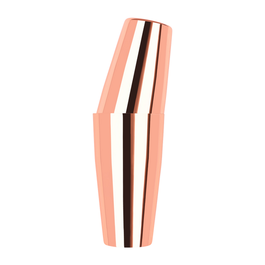 Z0172 Zanzi Toby Boston Cocktail Shaker Set 500/800ml Rose Gold Tomkin Australia Hospitality Supplies