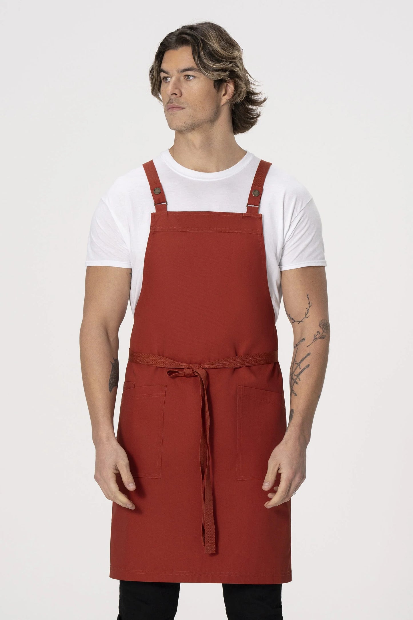 Lockharte Cross Back Apron Cross Back