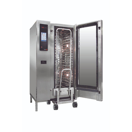 Advanced Plus Gas 20 Trays Touch Screen Control Combi Oven with Cleaning System - APG-201