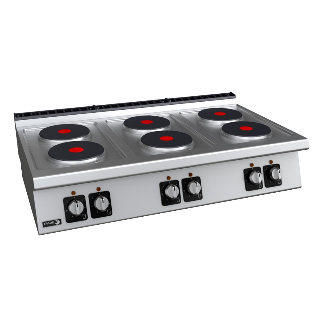 Fagor Kore 700 Series Bench Top 6 Electric Burners  C-E760 FED