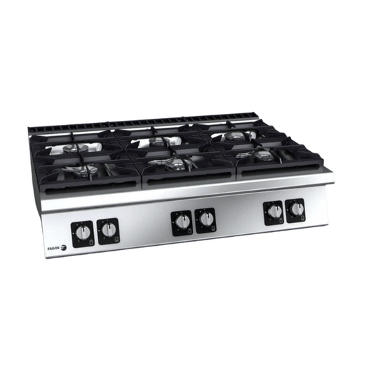 Fagor Kore 900 Series Gas 6 Burner - C-G960H FED