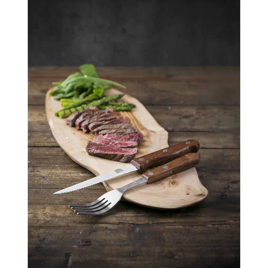 Steak Knife - Wooden Handle