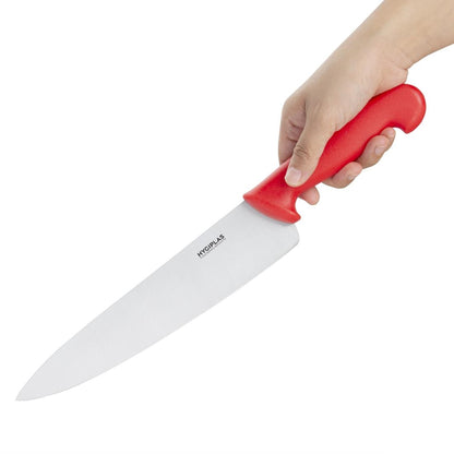 Hygiplas Cooks Knife Red - 254mm