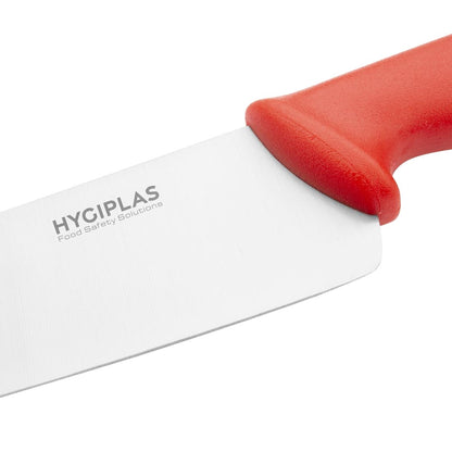 Hygiplas Cooks Knife Red - 254mm