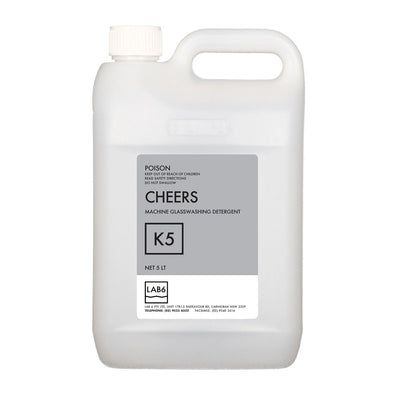CHEERS GLASS CLEANER 5LT