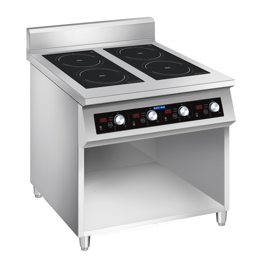 ElectMax 900 Series Induction 4 Burner Cooker with Splashback EIC9-800P FED