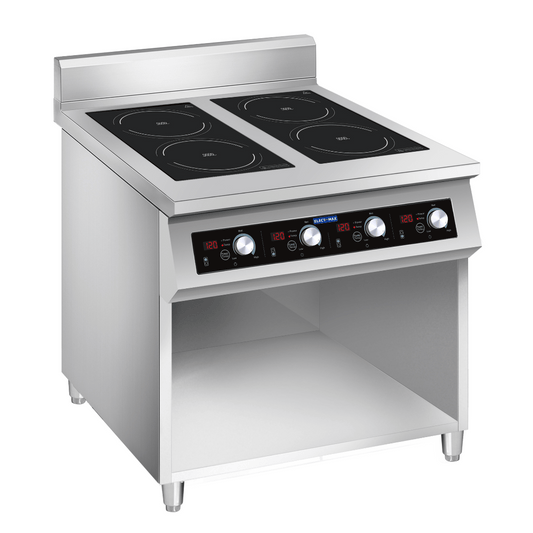 ElectMax 900 Series Induction 4 Burner Cooker with Splashback EIC9-800P FED