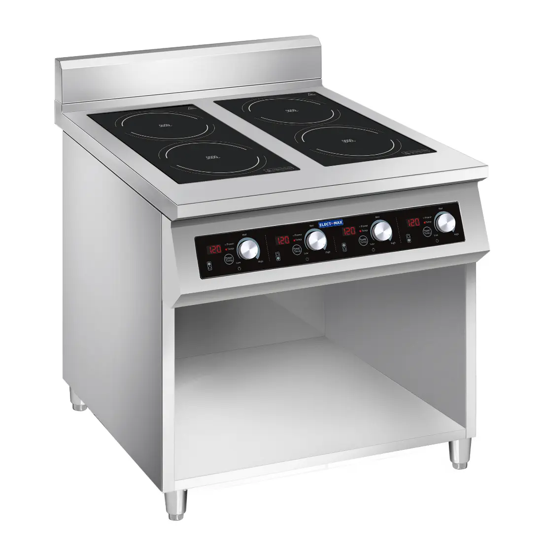 Electmax 700 Series Induction 2-Burner Cooker with Splashback EIC7-400P FED