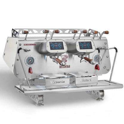 Bezzera VICTORIA White 2-Group Professional Espresso Machine - BZVICTORIA2W FED