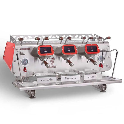 Bezzera VICTORIA White 2-Group Professional Espresso Machine - BZVICTORIA2W FED