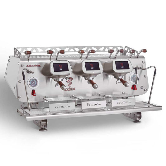 Bezzera VICTORIA White 3-Group Professional Espresso Machine - BZVICTORIA3W FED