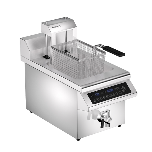 Benchstar Single Tank Auto Lifting Induction Fryer - IF3500S-AL FED