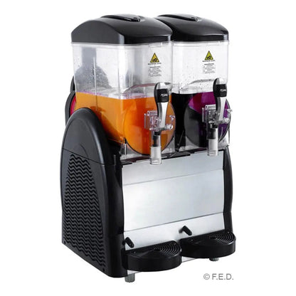 Benchstar Double 12 Litre Granita & Slushy Machine - FABIGANI-2S FED