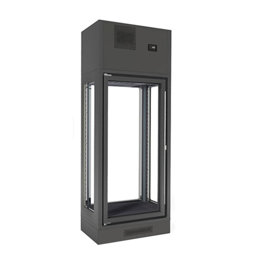 Single Zone 1 Door Black Central Wine Cellar FWC-2601-1CB