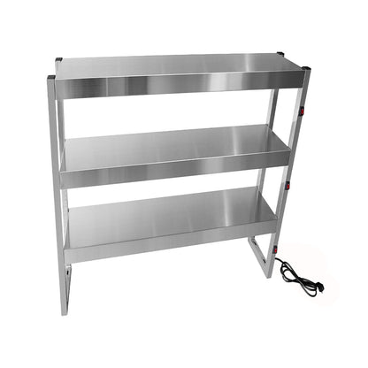 Benchstar Commercial Food Warmer with Heat Lamps for Buffet and Catering Service FED
