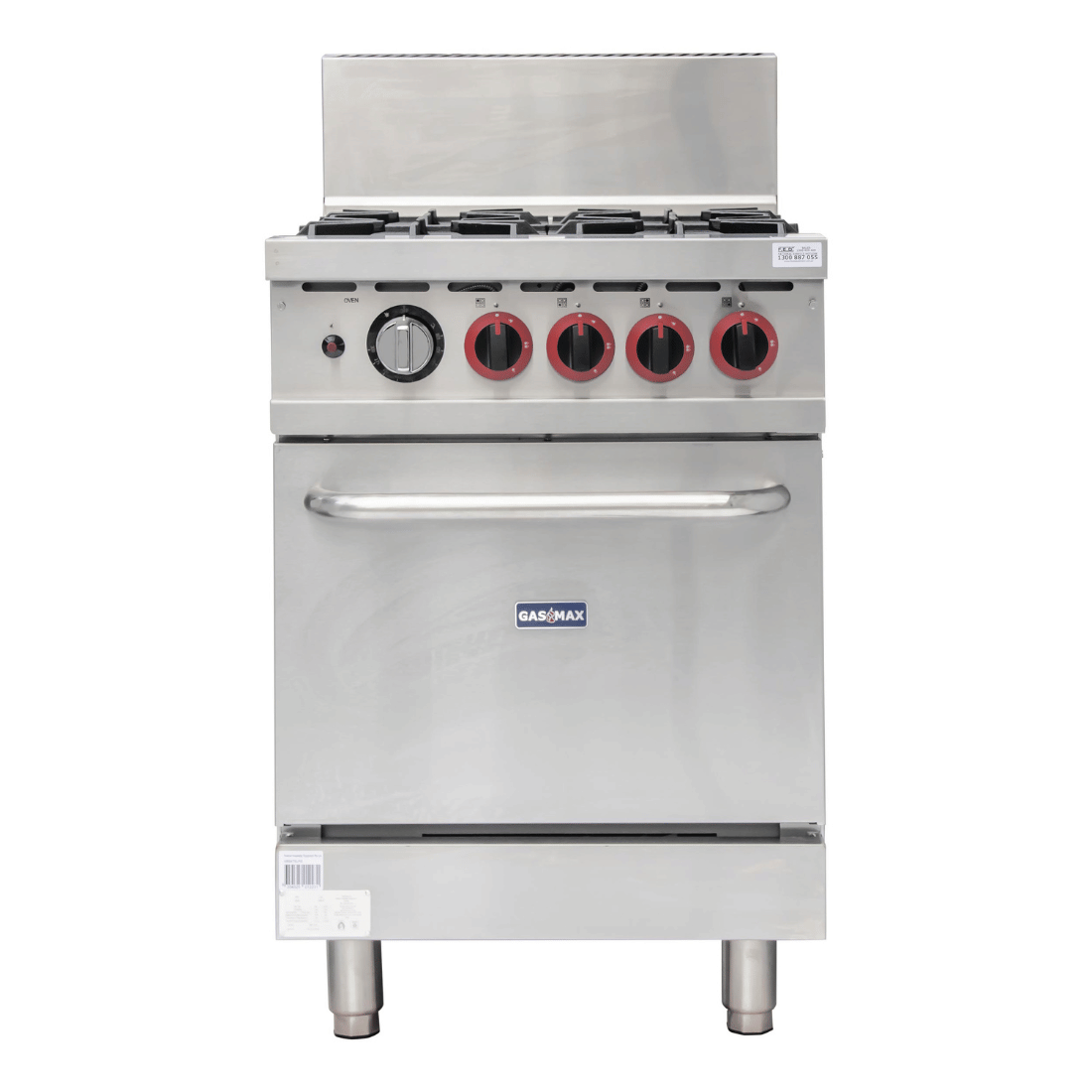 Gasmax 4 Burner With Oven Flame Failure - GBS4TSLPG FED