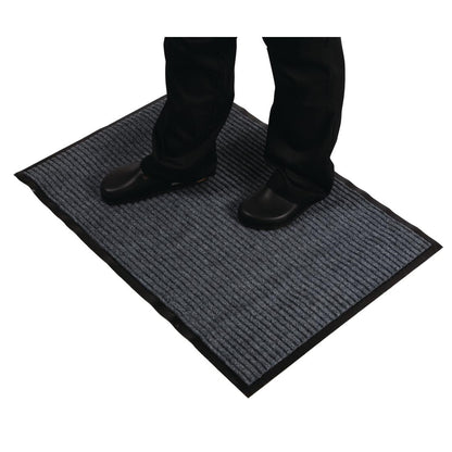 Jantex Entrance Mat 0.6 x 0.9m Steel Colour