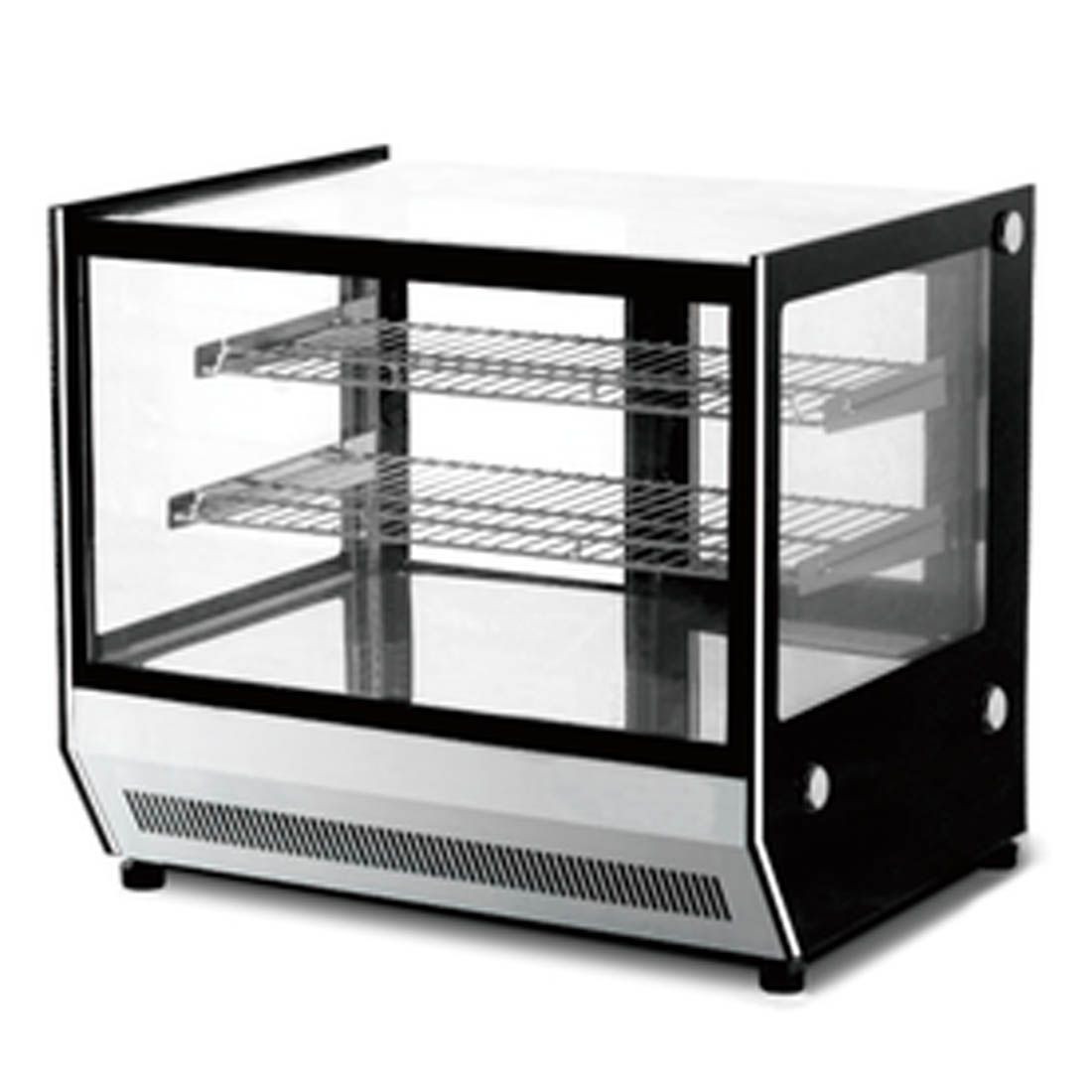 2NDs: Bonvue Counter Top Square Glass Hot Food Display - GN-660HRT-VIC859